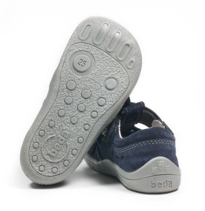 BEDA barefoot sandály Lucas BF 0001/SD/W